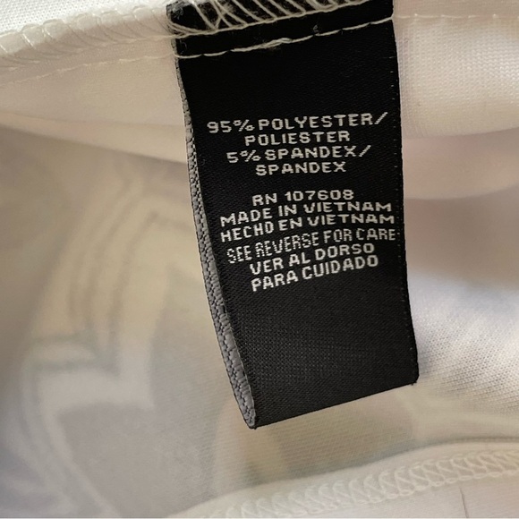 Karin Stevens White Blue Delft Pattern Sleeveless Stretch Shift Dress Sz 8 - Picture 9 of 9